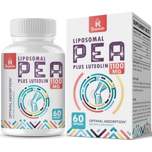 Palmitoylethanolamide pea liposomal 1000 Mg And luteolin 100 Mg Micronized 99% Highly Purified Enhanced Absorption And Bioavailability