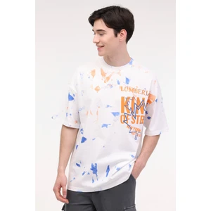 Ml Jayse 11Sk1014 4Fx Ekru Erkek Kısa Kol T-Shirt