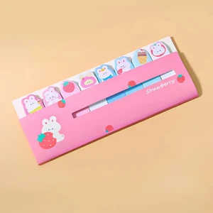 Sibga Tasarım Çocuklar Için Renkli Postit Post-It Post It. Kitap Ayracı Ayraç Sticker Not Kağıdı Kağıt 120 Yaprak