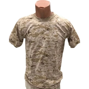 Astüm Askeri Malzeme Bej Piksel Kamuflaj Desenli T-Shirt