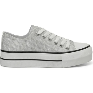 24S-048 4fx Gümüş Kadın Sneaker
