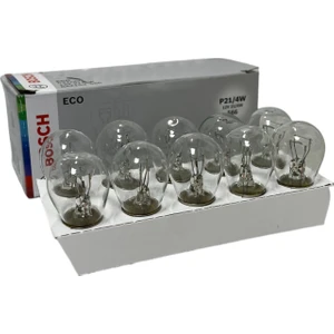 Eco 12V/21W 4W 1016 BAZ15D Çift Duy, Şaşı Yakın Tırnak, Fren, Stop, Sis Ampulü 10 Adet