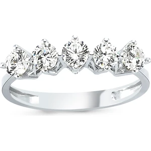 Takı Dükkanı Gümüş Beştaş Yüzük wsr68