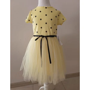 Kız Çocuk  Tüllü  Doğum  Günü Party Yaz Kırmızı Pembe Beyaz Sarı  Elbisesi