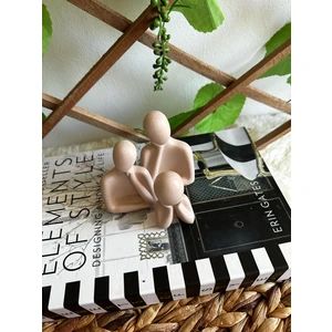 Evdeki Atölyem Bej Aile Biblo Dekorasyon