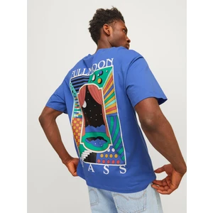 Jack & Jones Erkek Sirt ve Gögüs Baskili Tisört - Delirium