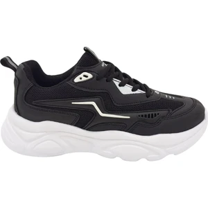 Kadın Bej  Ortopedik Taban Fileli Sneaker Günlük Spor Ayakkabı 026