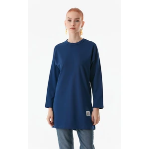 Basic Bisiklet Yaka Tunik