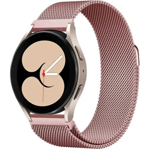 Honor Magic Watch 2 42MM Uyumlu Mıknatıslı Örgü Metal Hasır Kordon 20MM