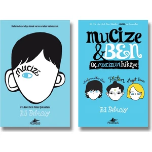 Mucize Serisi Seti Ciltli 2 Kitap - Mucize + Mucize ve Ben & R. J. Palacio