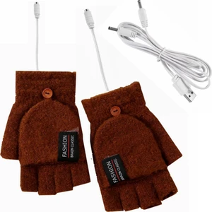 USB Şarj Edilebilir Isıtmalı Eldiven El Isıtıcıları Eldivenler Isıtıcı Yeniden Kullanılabilir Kış Sıcak Isıtma Dizüstü Kadın Erkek Için (Yurt Dışından)