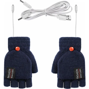 USB Şarj Edilebilir Isıtmalı Eldiven El Isıtıcıları Eldivenler Isıtıcı Yeniden Kullanılabilir Kış Sıcak Isıtma Dizüstü Kadın Erkek Için (Yurt Dışından)