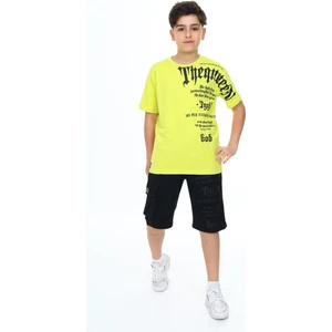 Erkek Çocuk Garson Boy Şortlu Alt Üst Takım 9920-Y