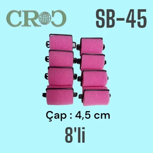 Sb-45 Sünger Bigudi 8li