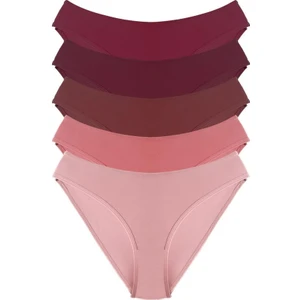 Pamuklu Kadın Bikini Külot 5'li Paket-2