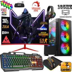 Iternal X12 Ryzen 5 3600 16GB 1tb Nvme M.2 SSD RTX3050 23.8" 165Hz Oyuncu Masaüstü Bilgisayar
