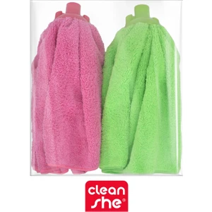 Premium Havlu Yedek Mop 2'li Set