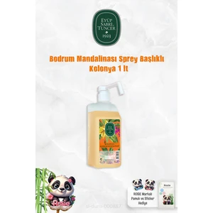 Eyüp Sabri Tuncer Bodrum Mandalinası Sprey Başlıklı Kolonya 1 Lt Ve Rosıe