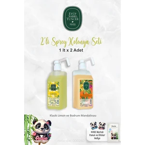 Eyüp Sabri Tuncer 1 Litrelik Bodrum Mandalinası, Klasik Limon Kolonyası Ve Rosıe