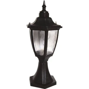 Öz Emek Blue Set Üstü Büyük Altıngen Dekoratif Bahçe Armatürü Siyah