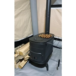 Kamp Ocağı Kamp Ateşi Kamp Sobası Altı Yanmaz 3 Katlı Mat