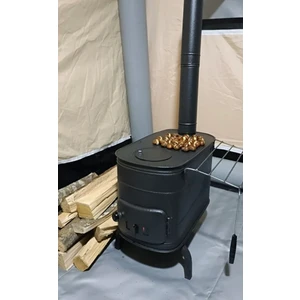 Kamp Ocağı Kamp Ateşi Kamp Sobası Altı Yanmaz 3 Katlı Mat