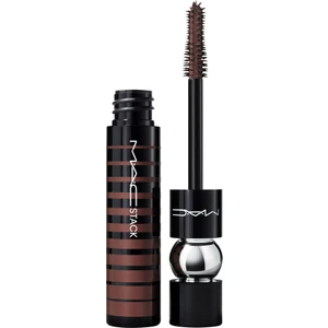 Macstack Chestnut Stack Kahverengi Maskara Mega Fırça 12ml - Kıvırma, Uzunluk ve Hacim Etkili