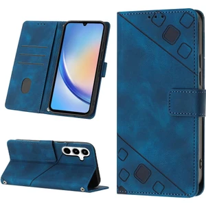 SZY Market Samsung Galaxy A35 5g Için Kılıf Manyetik Deri Cüzdan Kapak Çevirin Kart (Yurt Dışından)