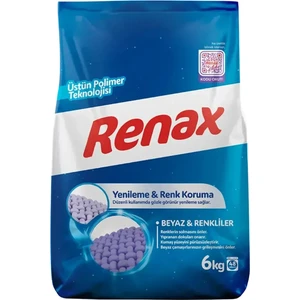 Renax Çamaşır Makinesi Deterjanı Beyazlar ve Renkliler 6 kg