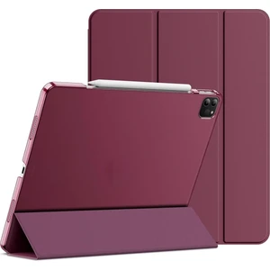 TEKNETSTORE iPad Pro 4. Nesil 11 İnç Uyumlu Smart Cover Kılıf Mürdüm