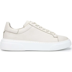 Tamer Tanca Erkek Deri Bej Sneakers & Spor Ayakkabı 04 2501 Erk Ayk Y23 Bej Fltr