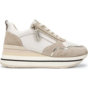 Tamer Tanca Kadın Deri Bej Sneakers & Spor Ayakkabı 923 1021 Bn Ayk Y24 Bej Kmbn