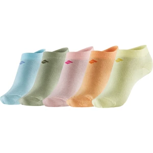 Bonny Silver Koku Yapmayan Patik Kadın Gümüş Çorap 5'li Paket