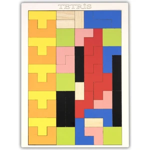 Woody Life Ahşap Tetris Blok