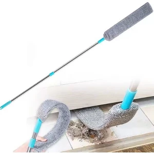 Esnek Teleskopik Uzatılabilir Mikrofiber Bez Mop Toz Alma Aparatı