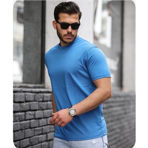 Men's Style Mens Style Pamuklu Sıfır Yaka T-Shirt