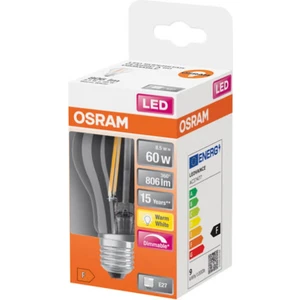 Ledvance 7 Watt E27 Dimlenebilir 2700 Kelvın Sarı Işık A60 806 Lümen E Enerji Flemanlı Şeffaf LED Ampul