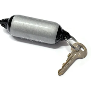 Batmaz Anahtarlık Usturmaça Modeli 10 x 3 cm Gümüş