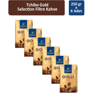 Gold Selection Filtre Kahve 250 gr x 6 Adet
