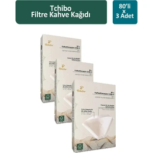 Filtre Kahve  Kağıdı 80 Li x 3 Adet