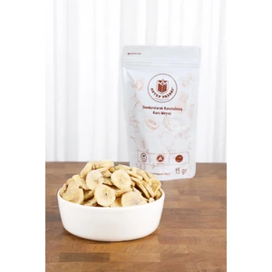 ANTEP PAZARI Muz Kurusu Meyve Cipsi - Dondurularak Kurutulmuş Freeze Dried Çıtır Muz