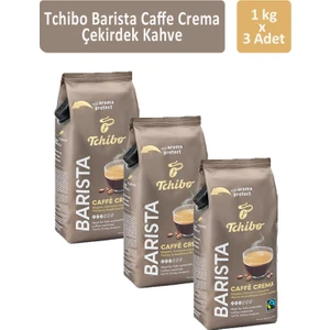 Barista Caffè Crema Çekirdek Kahve 1000 gr x 3 Adet