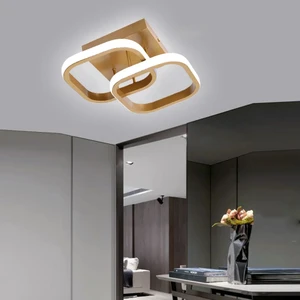 Ömür Avize Holled Gold Kasa Hol Koridor Giriş Için Modern Ledli Avize