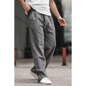 Füme Erkek Rahat Kesim Keten Pantolon 6539