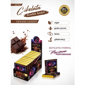 Gınseng Enerji Sütlü Çikolata (10 Adet x 25 Gr)