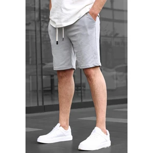 Boyalı Gri Basic Erkek Şort 6505