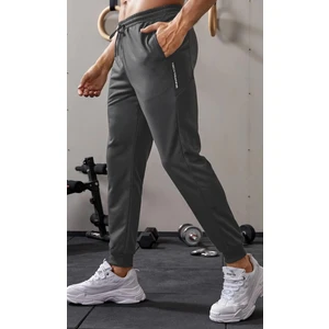 Ghassy Co. Erkek Dar Paça Running Hafif Koşucu Fitness Gym Athletic Dalgıç Kumaş Spor Eşofman Altı