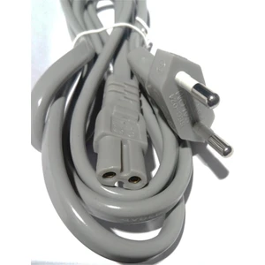 Tv Elektrik Kablosu-Teyp Fişi 1,5 Metre Gri Kaliteli 1288