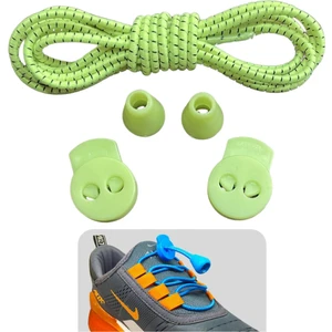 Yuvarlak, Akıllı, Kilitle, Tak-Bırak, Elastik Bot, Spor Ayakkabı Bağcığı, 100 Cm, 1 Çift