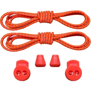 Yuvarlak, Akıllı, Kilitle, Tak-Bırak, Elastik Bot, Spor Ayakkabı Bağcığı, 100 Cm, 1 Çift